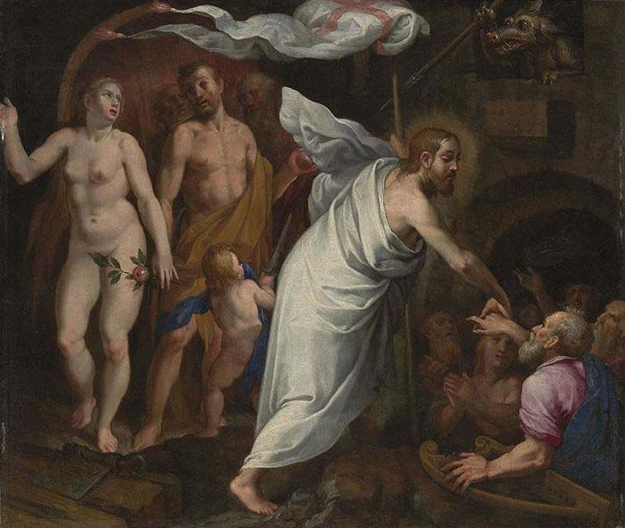 Pablo de Cespedes Descenso de Cristo al Limbo Germany oil painting art